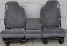 1998-2002 Dodge Ram 2-door Ext Cb Oem Cloth Truck Seats 1998 1999 2000 2001 2002
