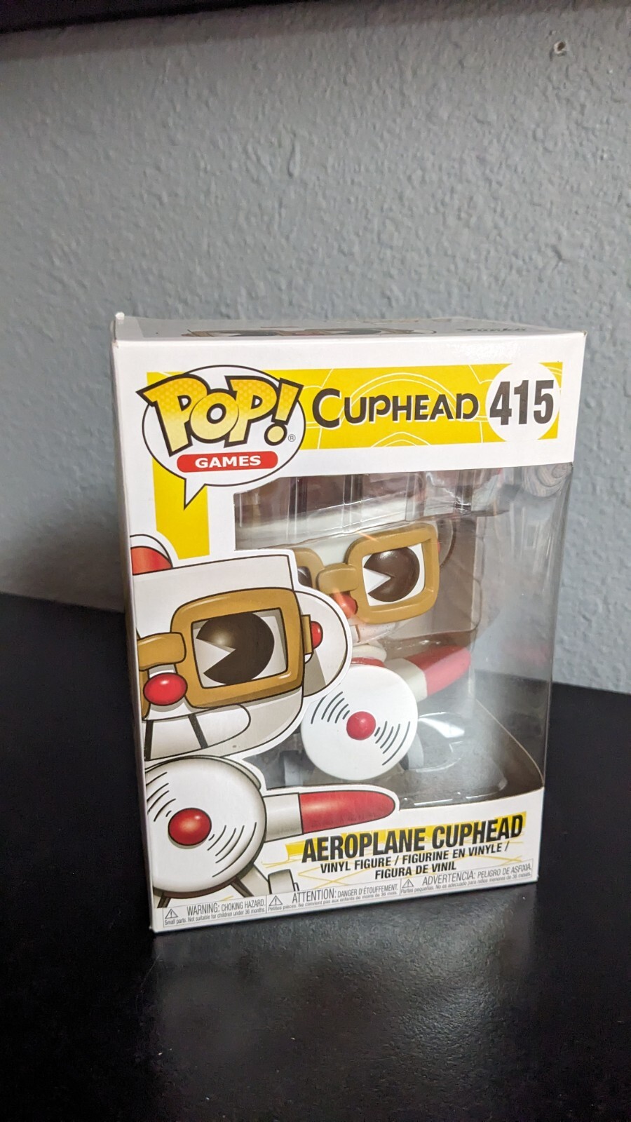 En Oferta Funko Pop! Cuphead: Airplane Cuphead Figura #415