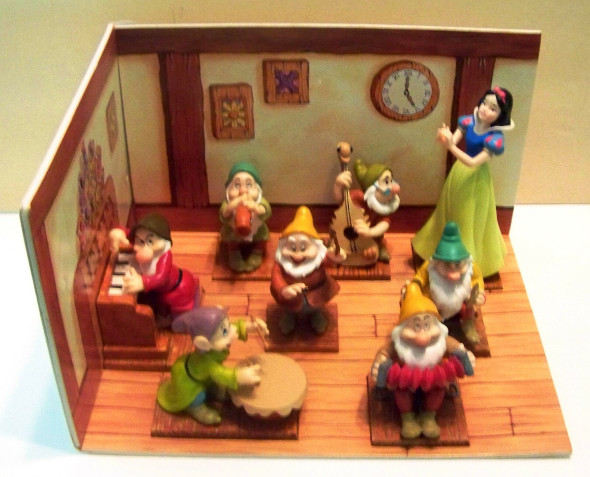 DISNEY SNOW WHITE & SEVEN DWARFS FIGURE 65th ANNIVERSARY COLLECTOR
