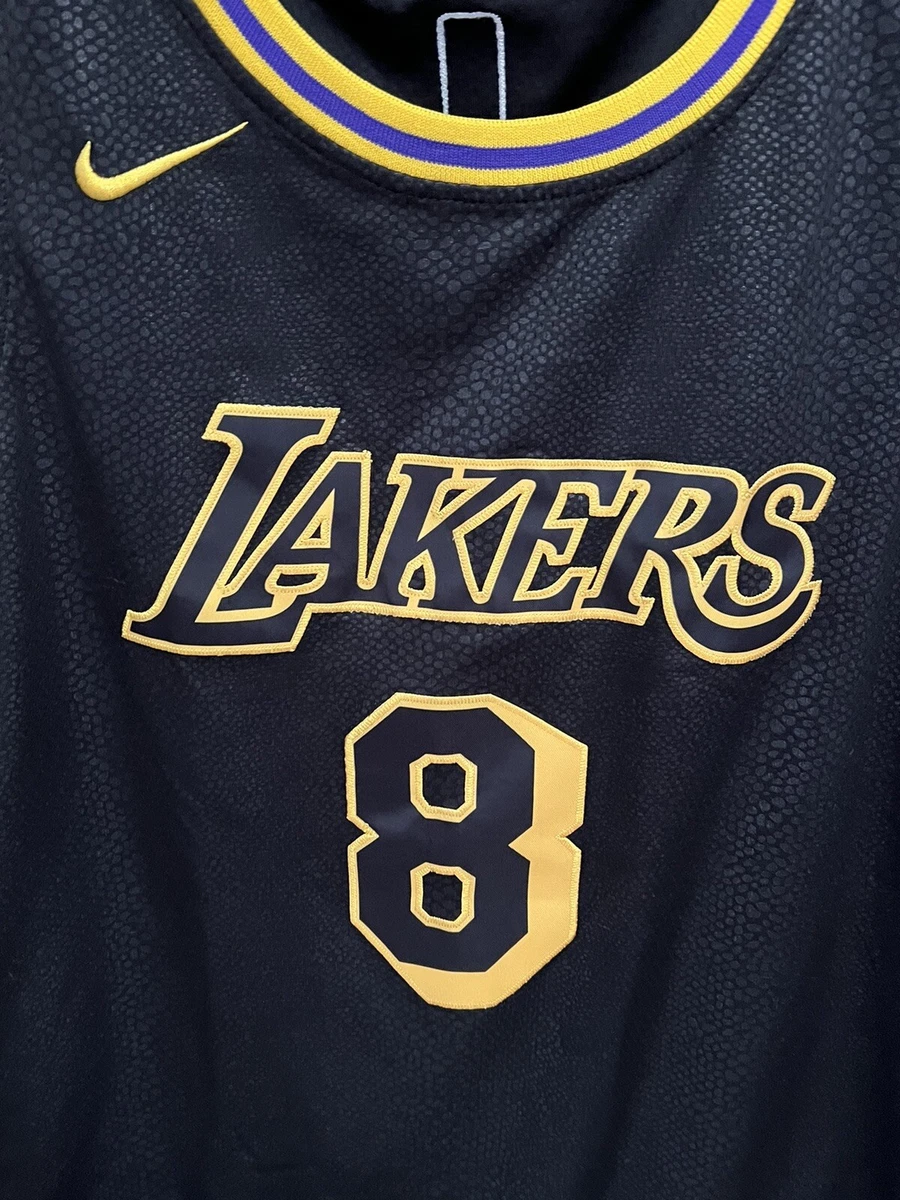 Men 8 Kobe Bryant Jersey Black Los Angeles Lakers Swingman Jersey