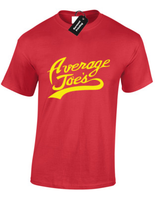 AVERAGE JOES HERREN T-SHIRT LUSTIG AUSWEICHBALL GYM LILA KOBRAS KOSTÜM TOP