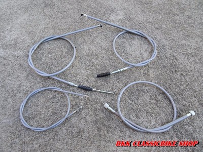 HONDA CB100 K0-K3 CB125s  CABLE COMPLETE SET Throttle Clutch Speedometer Brake 