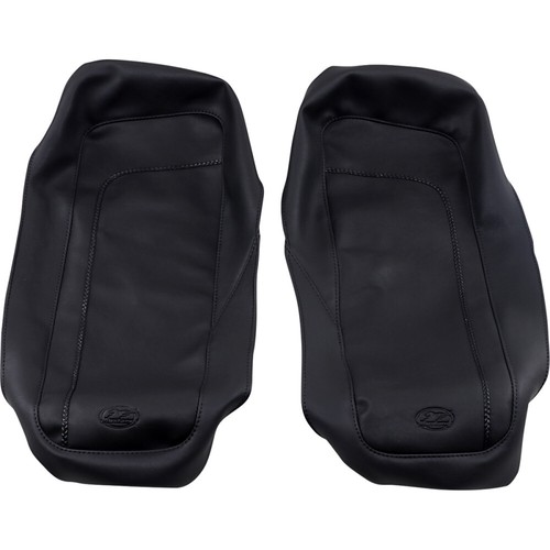 Mustang Saddlebag Lid Covers (Black) Pair | 77604 - Picture 2 of 2