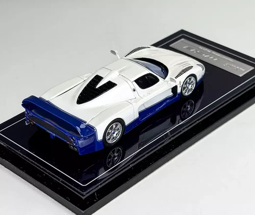YM 1:64 White MC12 Stradale V12 Racing Sports Model Diecast Resin Car - Picture 9 of 11