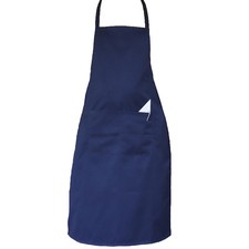 Chefs Aprons Plain Front Pockets Kitchen Butcher cooking BBQ Stuff Full Aprons