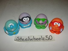 Vintage Nerfuls 4 Figure Lot 1985 Parker Brothers Fetch Speedy Officer Bob Katie