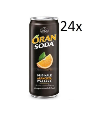24 X  Dose Oransoda 330 ml Campari Orange Orangenlimonade italienisch trinken