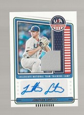 K10) 2023 Panini USA Stars & Stripes Jonathan Santucci Auto Patch SP RC Duke