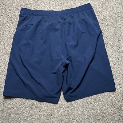 パンツ AEAE TRUNK LAYERED SWEATSHORTS [NAVY] Men's XL Layer 8 Qwick-Dry Navy Blue Athletic Shorts Drawstring