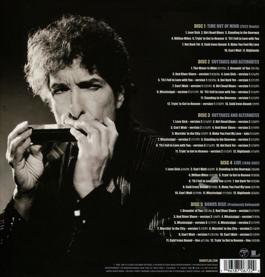 BOB DYLAN BOOTLEG SERIES, VOL. 17: FRAGMENTS - TIME OUT OF BOB DYLAN BOOTLEG SERIES, VOL. 17: FRAGMENTS - TIME OUT OF