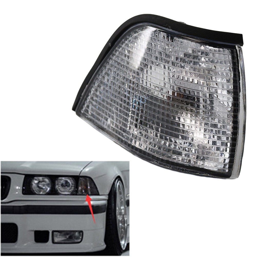 Convenient Right Corner Lights Cover for BMW E36 Sedan No Bulbs