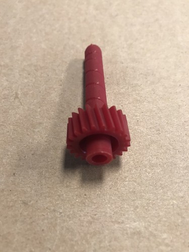 Red 21‑Tooth Speedometer Gear For 67‑81 Camaro Trans Am – Saginaw, Muncie, PG, TH350