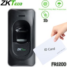 ZKTeco ID FR1200 For F18 Access Control System Fingerprint Reader Exit Reader