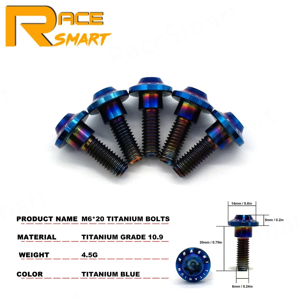 Front Brake Disc Rotors + Bolts Screws For Yamaha TDM900 2002-2014 FJR1300 01-04 - Image 4 of 4