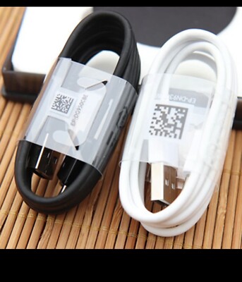 Type c charger android 4ft white fast charger new 