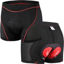 Men's Bike Shorts 3D Gel Padded Pants Cycling Underwear Breathable Cycling Gear