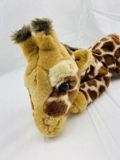 FAO Schwarz Adopt a Pets Plush Lying Giraffe 14" Soft Plush Stuffed Animal