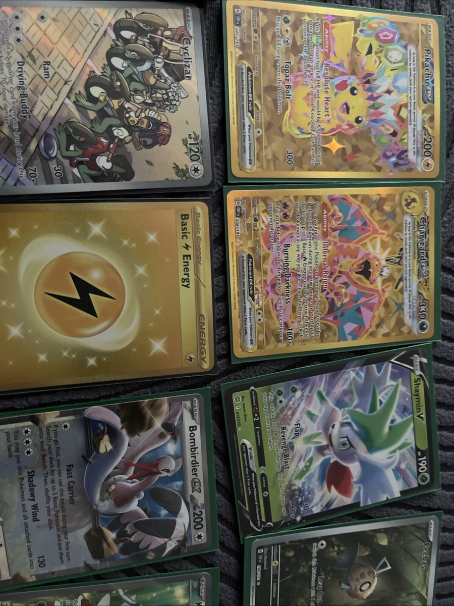 Pikachu ex 247/191 Sv08: Surging Sparks Holo READ DESCRIPTION! Don
