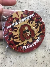 New THE BIG LEBOWSKI: “The Dude” Enamel Pin Unopened Loot Crate Fast Shipping