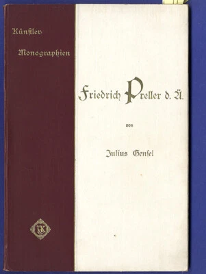 Kunst Malerei Grafik Weimar Italien Friedrich Preller Künstler Monografie 1904 - Bild 1 von 4