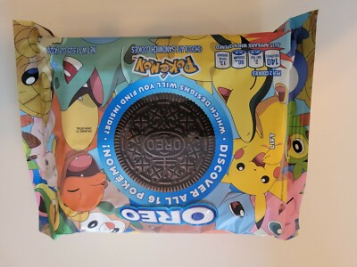 Oreo Pokémon Chocolate Sandwich Cookies