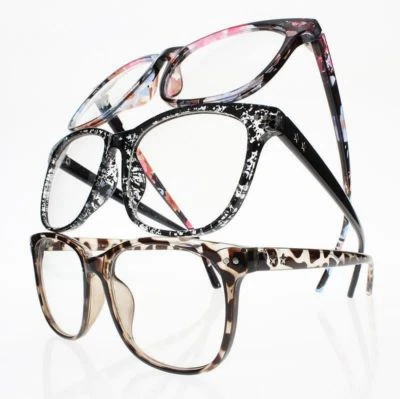 Damen große übergroße Lesebrille Presbyopie +4,5 +5,0 +5,5 +6,0 - Bild 1 von 4