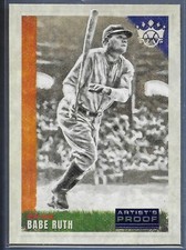 2022 BABE RUTH PANINI DIAMOND KINGS #1 Blue Artists Proof