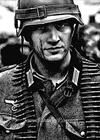 1940'S German Soldier Military Combat WW2 Handsome Uniform 4"x6" Reprint Photo a