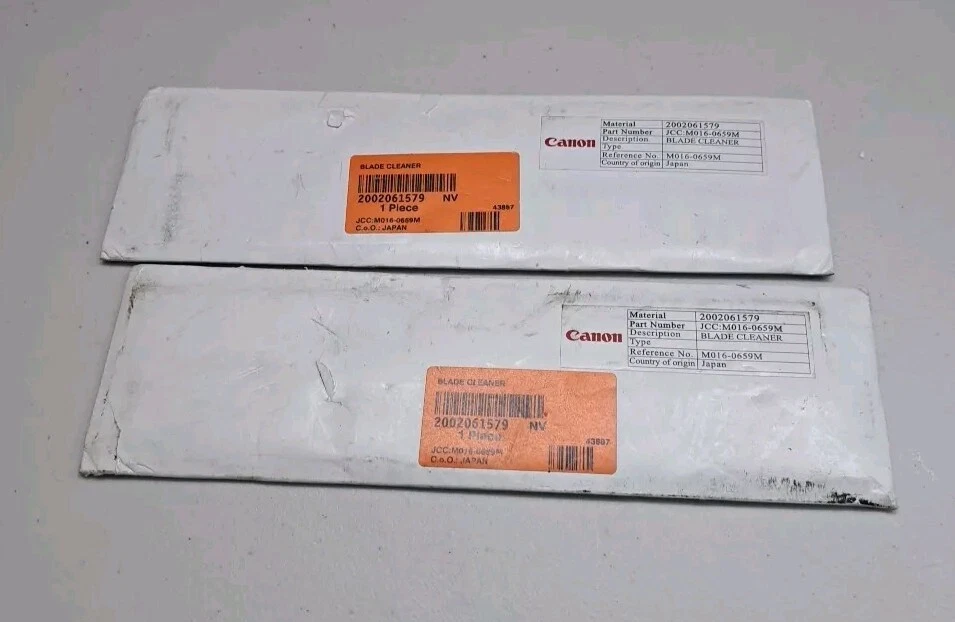 CANON M016-0659M BLADE CLEANER 2002061579 Qty 2 | eBay