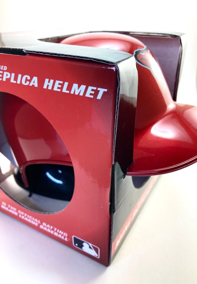 Arizona Diamondbacks MLB Rawlings Mini Helmet Chrome Red Alt - Image 3 of 4