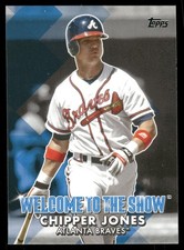 2022 Topps #Wtts-14 Chipper Jones Welcome to the Show MLB Baseball Card