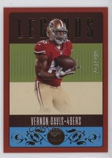 2023 Panini Legacy Legends Red 213/299 Vernon Davis #149 1b16
