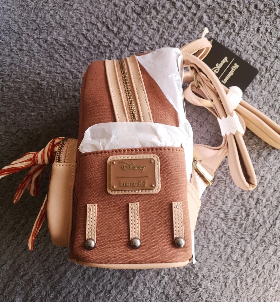 Loungefly Jack Sparrow Pirates of the Caribbean Cosplay Mini Backpack New Disney - Image 2 of 4