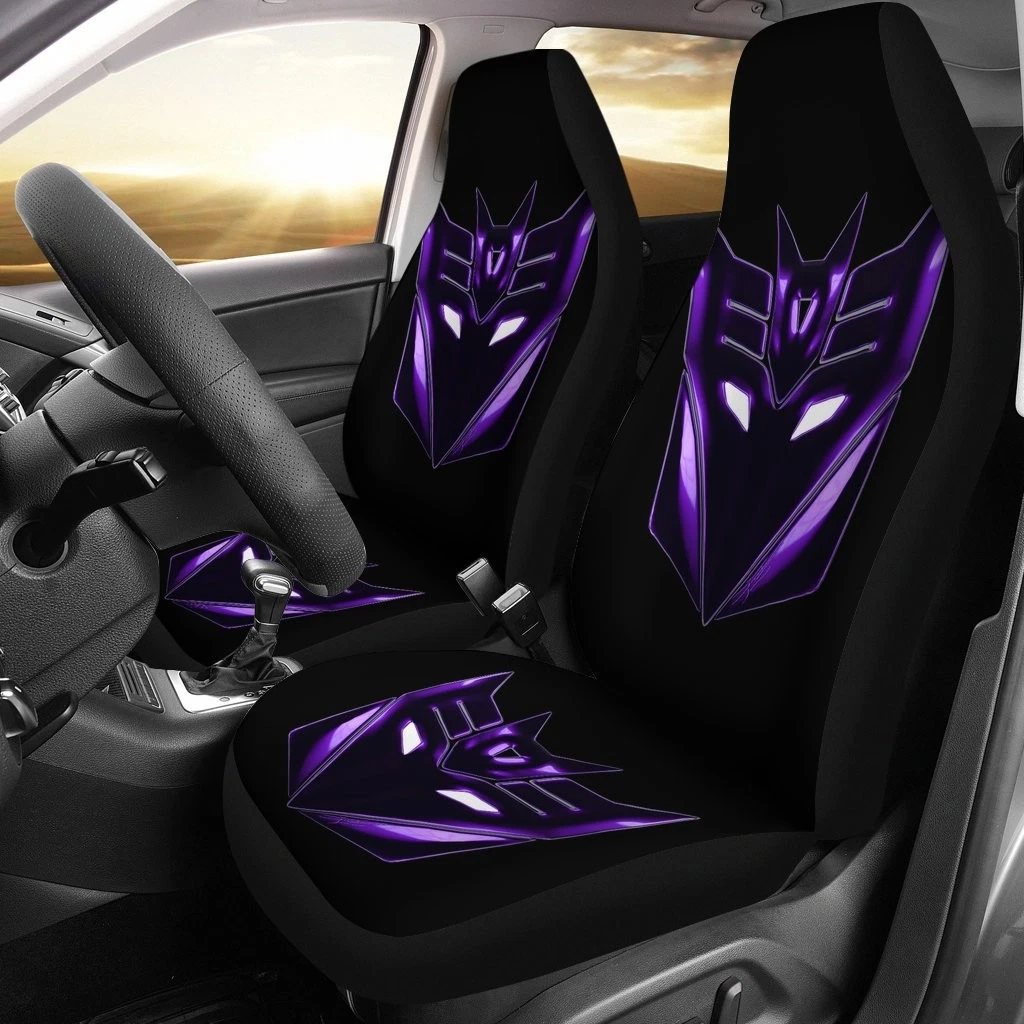 Decepticon Car Seat Covers, Custom Auto Seat Protectors, Transformers Decor