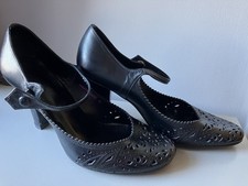 Jones the Bootmaker Smart Black Shoes Size 4