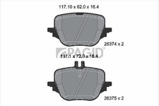 PAGID Bremsbelagsatz Scheibenbremse T2913N f&uuml;r MERCEDES KLASSE W214 Model S214