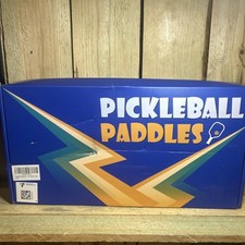 New Pickleball set. USA approved. 2 fiberglass paddles. 4 balls carrying case