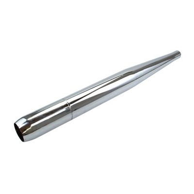 Schalldämpfer chrom offen 70/700/32mm Universal für Puch Zündapp Hercules