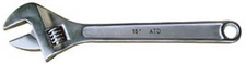 ATD Tools 415 15 Adjustable Wrench with 1-11/16 Opening
