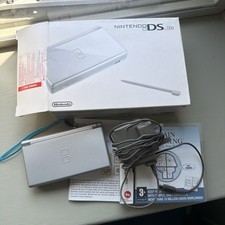 Nintendo DS Lite Silver handheld console boxed