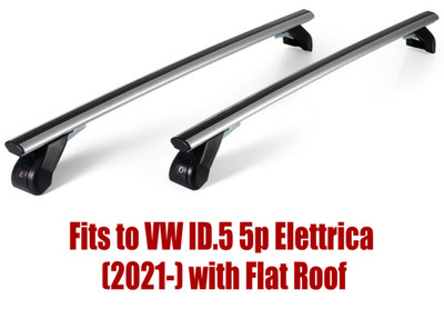 Premium Roof Rack Bars For VW ID.5 5p Elettrica (2021-) Flat Roof AL302/475M