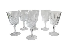 6 3/8” Crystal Claret Wine / Water Glass