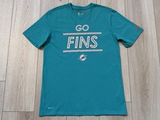 Miami Dolphins Go Fins Short Sleeve Shirt M