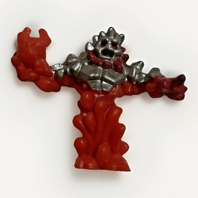 Mighty Max Blasts Magnus Lava Lord Figure 1992 Blue Bird Vintage 1''