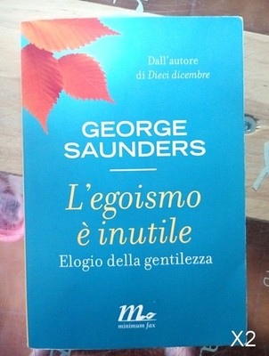 der Egoismus ist nutzlos von Saunders - Buch Minimum Fax X2