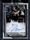 2024 Bowman George Wolkow Chrome Auto Refractor 1st Prospect #/499 White Sox
