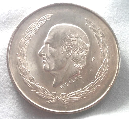 1951 Mexico 5 Pesos Silver — photo from the most recent tracked eBay sale