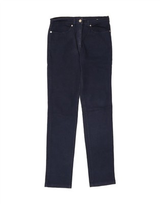 ROCCOBAROCCO Womens Graphic Slim Jeans W30 L33 Navy Blue Cotton CB01