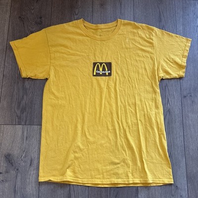 RAR Travis Scott Cactus Jack x McDonalds T-Shirt Gelb M Größe SESAMSAMEN