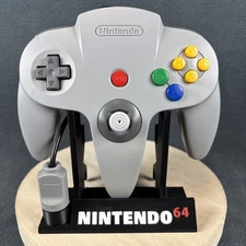 Nintendo 64 - N64 OEM Grey Controller NUS-005 - Refurbished, Very Good
